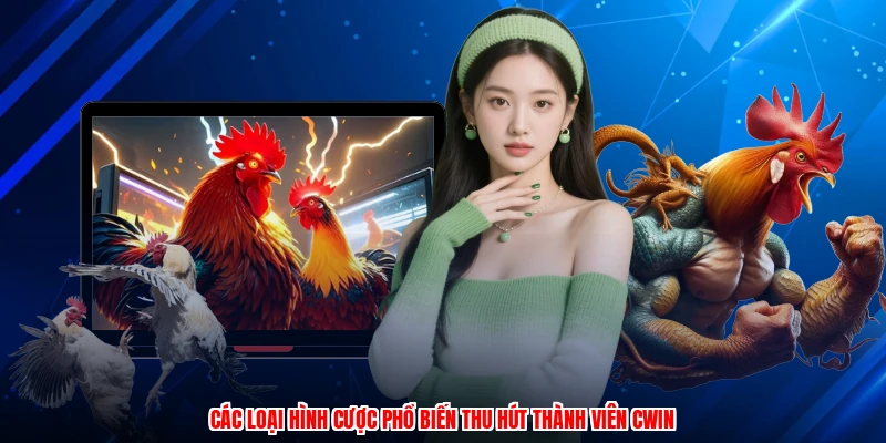 Các loại hình cược phổ biến thu hút thành viên CWIN