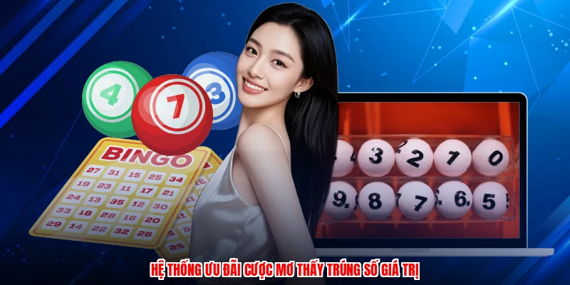 Hệ thống ưu đãi cược mơ thấy trúng số giá trị