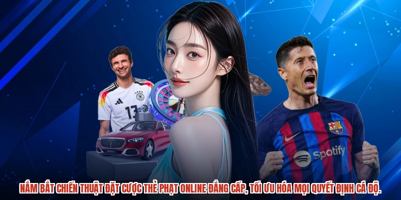 Nắm bắt chiến thuật đặt cược thẻ phạt online đẳng cấp, tối ưu hóa mọi quyết định cá độ.