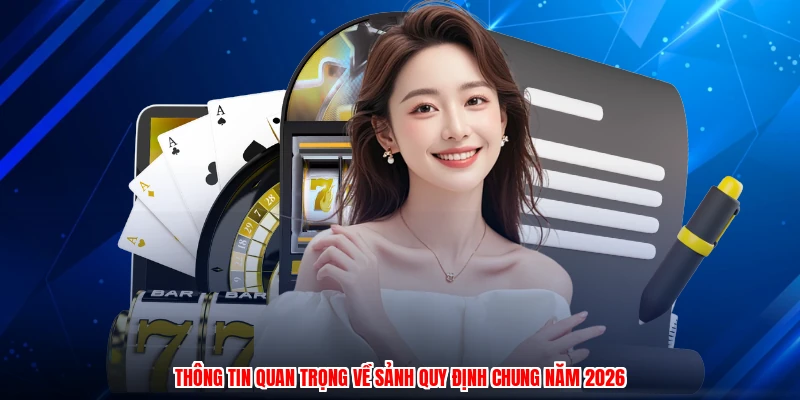 Thông tin quan trọng về sảnh quy định chung năm 2026