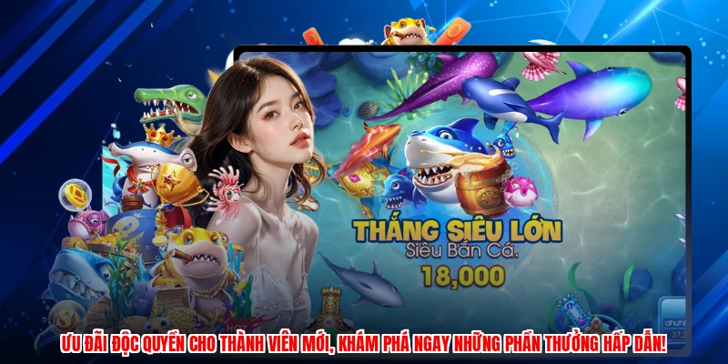 Ưu đãi độc quyền cho thành viên mới, khám phá ngay những phần thưởng hấp dẫn!